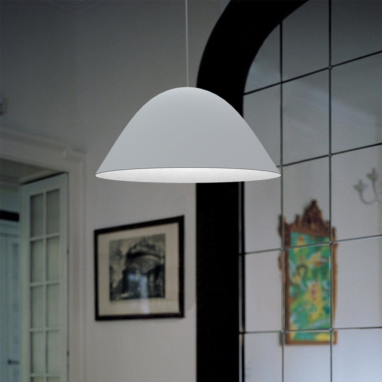 SPORE SUSPENSION AND CEILING LAMP