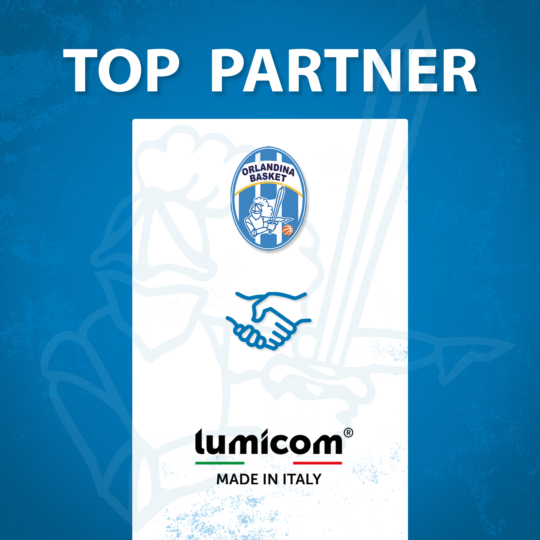 LUMICOM TOP PARTNER OF ORLANDINA BASKETBALL ALSO IN THE 2021-2022 SEASON