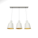 DONG SUSPENSION LINEAIRE BLANC FEUILLE