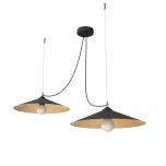 COLOMBO PENDANT LIGHT  X2 LEAF