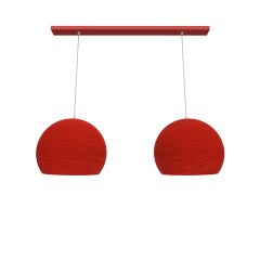 FOCUS PENDANT LIGHT X2 MONOCOLOR GLOSSY