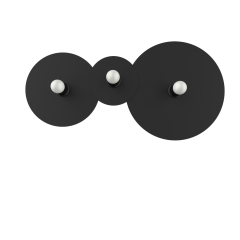 NINA APPLIQUE X3 MONOCOLORE OPACO